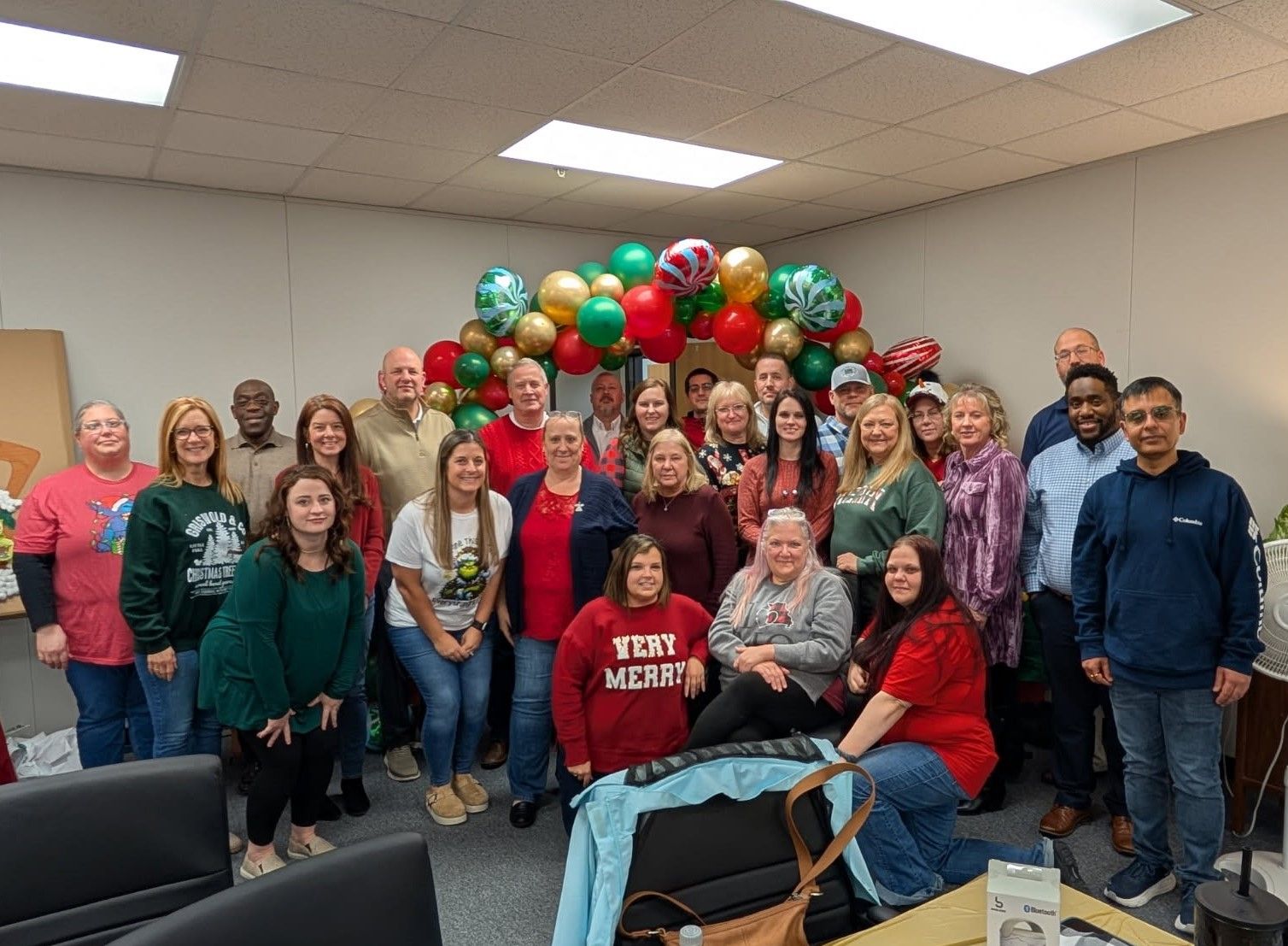 DSS Division of Youth Services celebrates the holidays