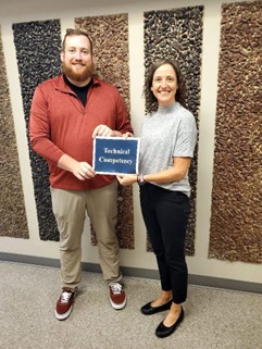 Sully Parks Missouri Geological Survey - 2025 Core Value Award - Technical Competency