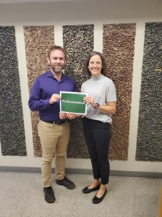 Trevor Ellis Missouri Geological Survey - 2025 Core Value Award - Professionalism