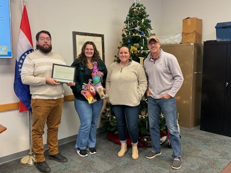 Bailey Gargac awarded the Superstar Award in December 2025