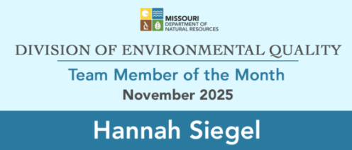 Hannah Siegel - Team Member of the Month, November 2025